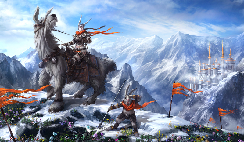 Illustration for article titled Beautiful Video Game Art, Direct From Korea